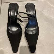 LK Bennett Black Suede Kitten