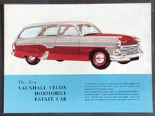 VAUXHALL Velox Dormobile