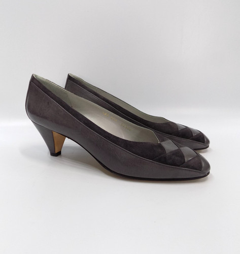 Vintage court shoes grey - vintage,