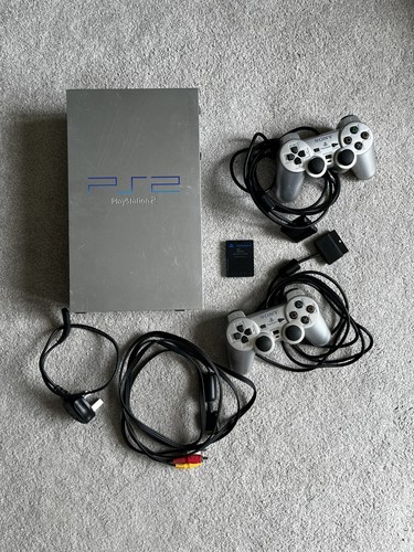 Sony playstation ps2 silver - ps2,