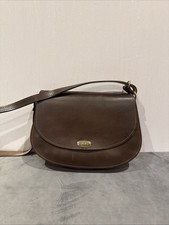 Vintage Brown Leather Saddle