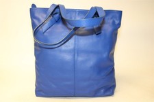 Banana Republic NEW Knotted Smart Tote Deep Royal Leather Satchel Bag 229120