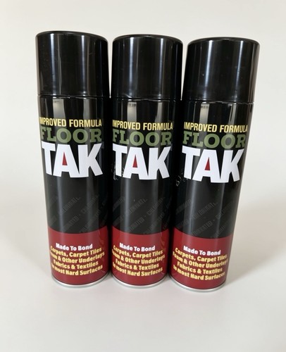 Floor tak spray adhesive - 3x,