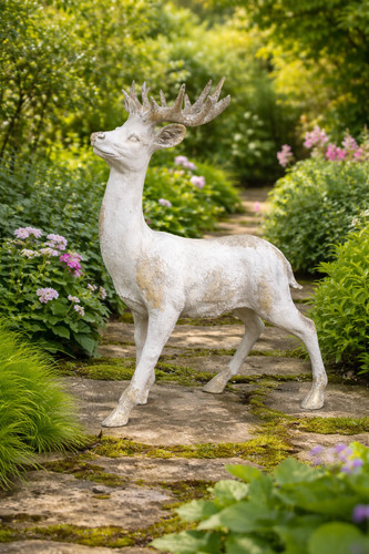 Large decorative stag garden - large,