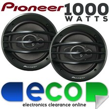 AUDI A4 B8/B9 2009 Pioneer 1000 Watts 3 Way Front Door Car Speakers Upgrade Kit