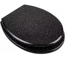 New Black Glitter 18" NOVELTY