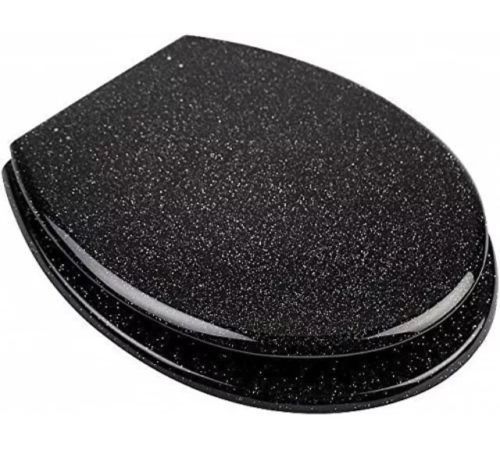 New black glitter novelty - glitter,