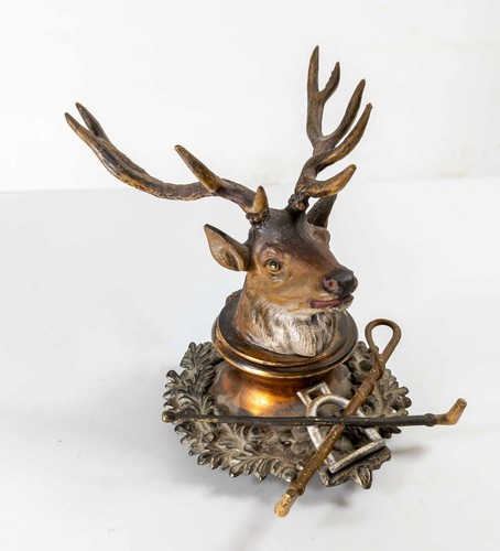 Antique cold painted bronze - antique,