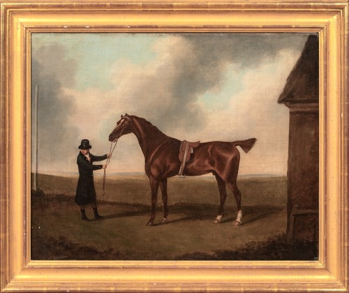 Large 18th century race horse - large,