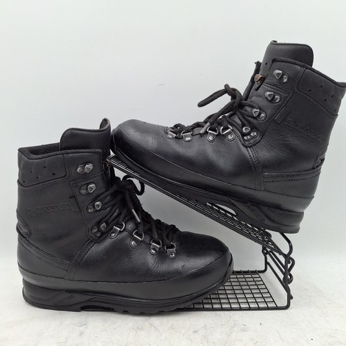 Lowa black leather - black,