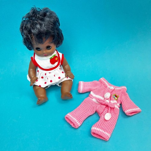 Vintage adorable black baby - vintage, aa