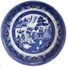 Churchill china queens blue - china,