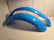 Trials Plastic Blue Mudguards