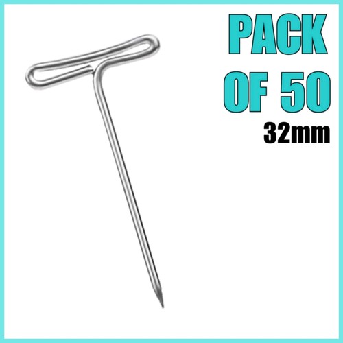 50x 32mm pins wig making - 32mm,