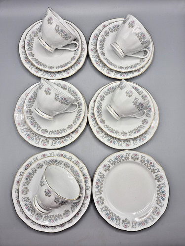 Bone china floral - bone,