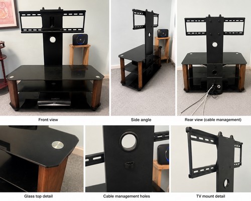 Glass stand unit with mount - glass,