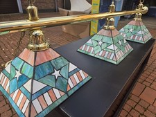 Snooker Table Lights Stained