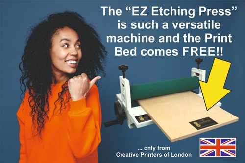 Etching press for intaglio - etching,