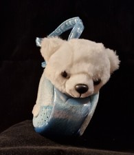 Aurora World Peek-a-boo Polar Bear in it's own Bag 