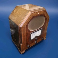 Antique GEC Retro Rare Radio Vintage Valve Wireless Fully Working Nice Condition