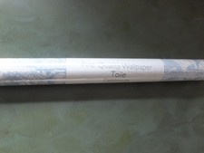 Vintage Laura Ashley  Wallpaper  -Toile Delphinium