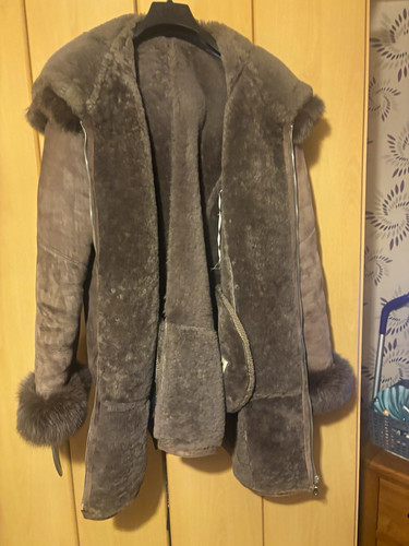 Moda grey shearling - moda's,