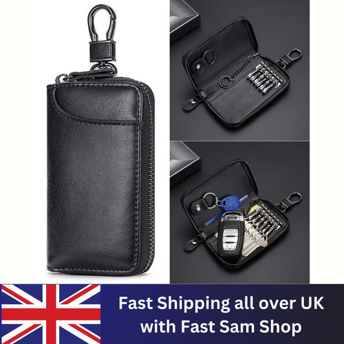 Genuine leather keychain - genuine,