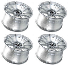 XXR 527 16" x 8.25 4x108 4x100 FLAT SILVER MASSIVE WIDE RIMS ALLOYS WHEELS Z1871