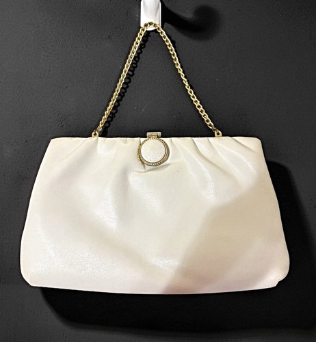 Reiss clutch white calfskin - reiss,
