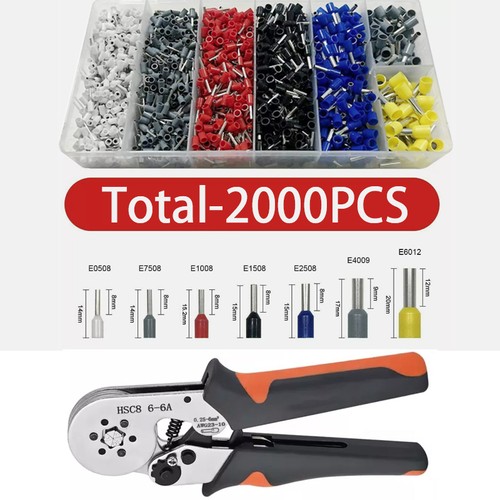 Ferrule crimper crimping - ferrule, plier