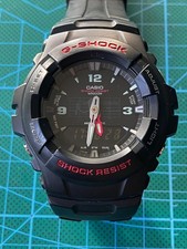 Casio G-Shock G-100 Black Red