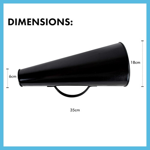 Vintage metal megaphone - vintage,