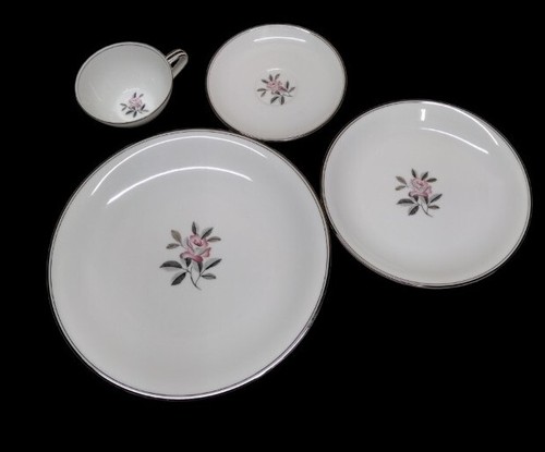 Noritake china rosales 4pc - noritake,