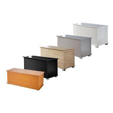 Ottoman Storage Chest Toy Bedding or Blanket Box Large Wooden Home Furniture