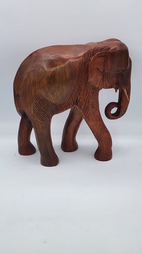 Vintage hand carved wooden - hand-carved,