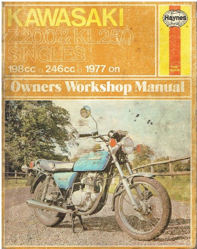Kawasaki z200 kl250 - z200, &