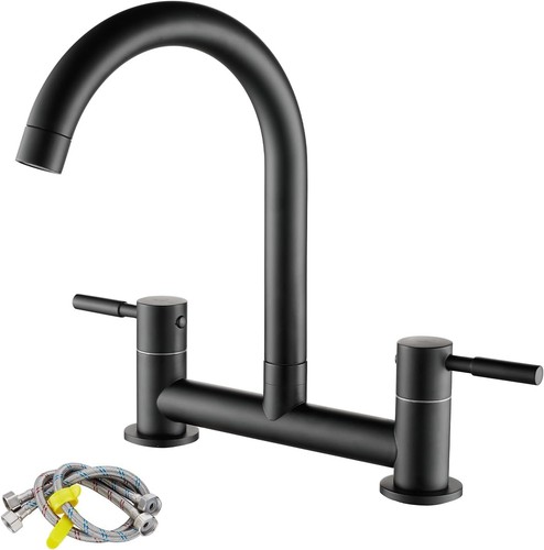 Bridge kitchen sink - bridge, tap