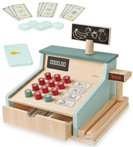 Pairpear wooden cash register - pairpear,