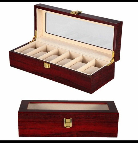 Wooden watch case - watch,