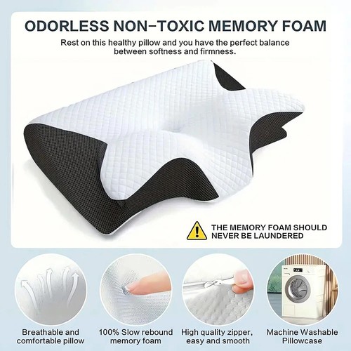 1pc memory foam - foam, cervical