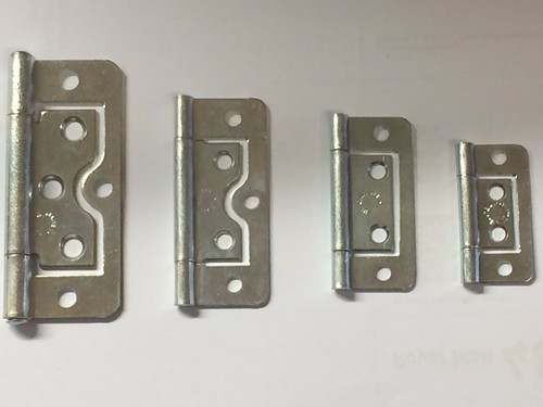Chrome silver zinc - /, flush