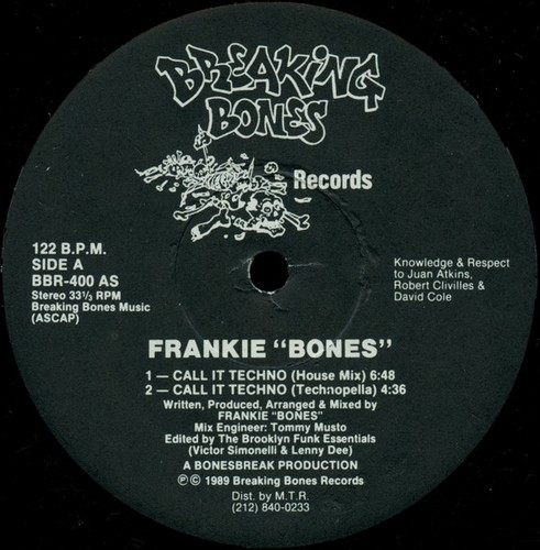 Frankie bones call it - bones,