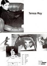 Teresa May 8 1/2  x 6 1/2 inch