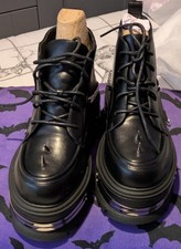 KOI Silence Platform Grunge Boots NEW Size 5