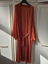 Open Abaya Kimono Burnt Orange