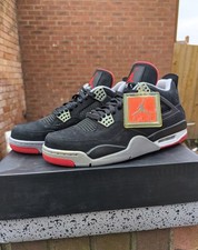AIR JORDAN 4 RETRO 2012 BLACK CEMENT IV BRED DS OG RARE JP KAWS V 1 CLOT NIKE XI