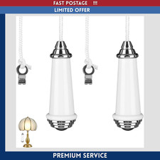 2Pcs Ceramic Bathroom Light