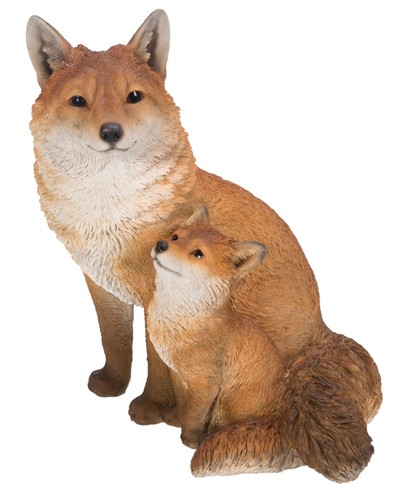 Mother fox cub lifelike - mother,