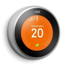 Google Nest Learning Thermostat Smart Thermostat Stainless Steel