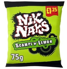 Nik Naks Scampi 'n' Lemon